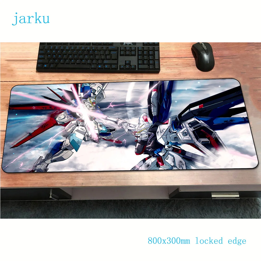 Коврик GUNDAM для мышки с аниме 800x300x2 мм игровой коврик мыши геймерский компьютера