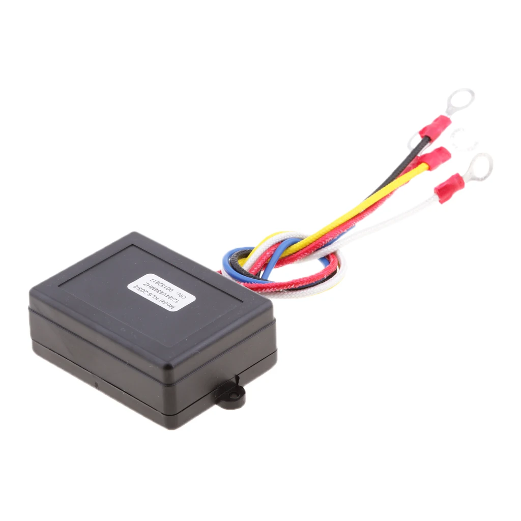 1 Set Car ATV SUV Wireless Winch Remote Control Kit Dual Switch 30m Power In/Out Control From 55*40*25mm
