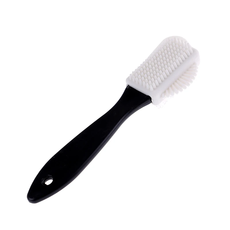 3 Side Suede Shoe Brush Cleaning Brush And Rubber Eraser Set Black S Shaped Shoes Cleaner For Suede Nubuck Boot Shoe