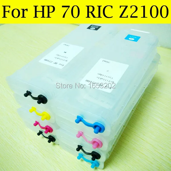 boma.ltd 8 Pieces/Lot Empty With HP70 Auto Reset Chip For HP 70 Refill Ink Cartridge Designjet Z2100 Z5200 2100 | Компьютеры и офис