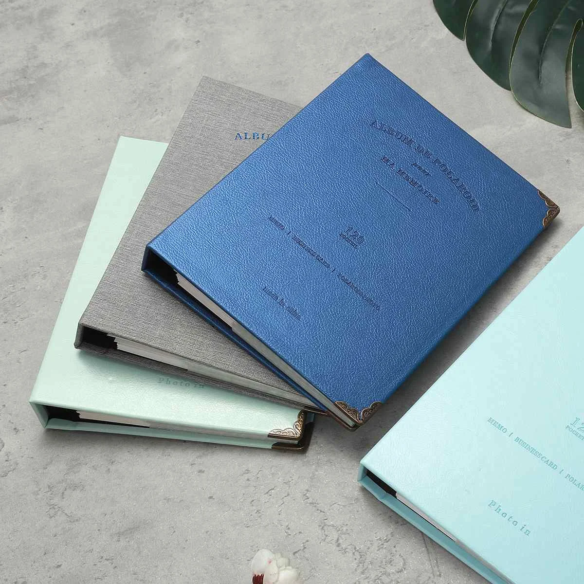 

120 Pockets Book Photo Album Picture Storage Case Mini Films Slot Photo Album Picture Storage Memo Name Card Holder Album 3 Inch