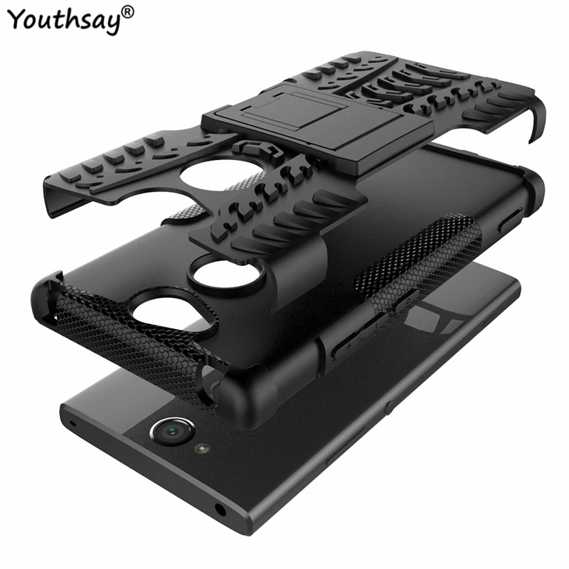 СПС крышка sony Xperia XA2 чехол Armor силиконовый для телефона H3113 H3123 H3133 H4113 H4133|Бамперы| |