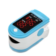 Цвет Синий Оптовая Оксиметр LED Нажатием Пульсоксиметр-Spo2 Монитор Fingerpulsoximeter пульсоксиметр Saturimetro Ossimetro