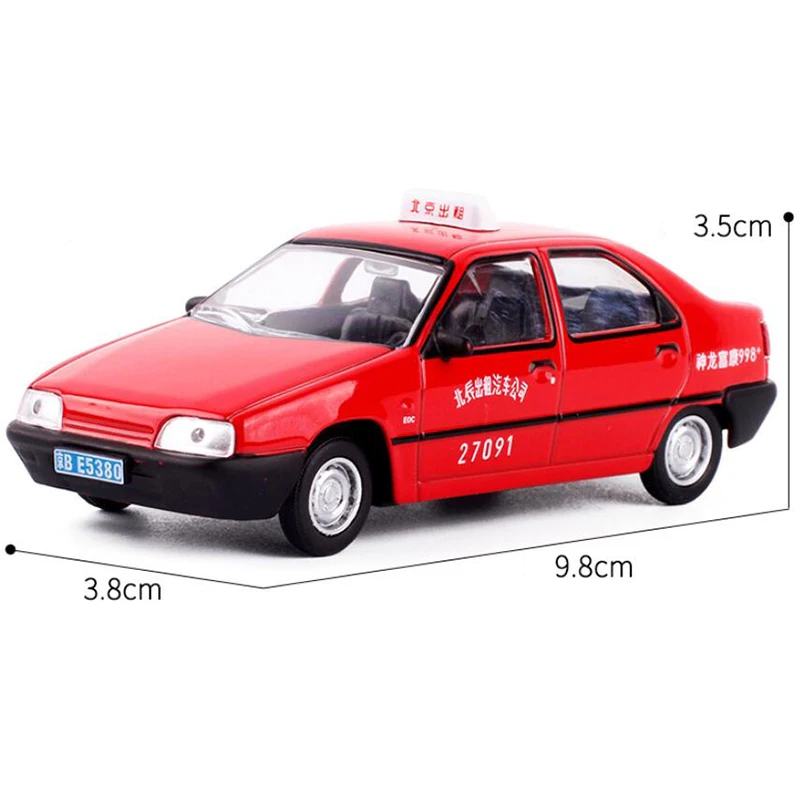 1:43 весы металлический сплав классический CITROEN ZX DONGFENG 988 Пекин 2000 модель машины для