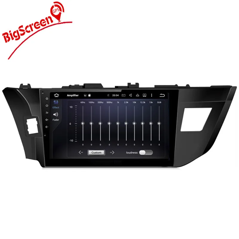 Excellent 10.2 Inch the Newest Android 8.0 7. 1 Car No DVD Player GPS Navigation For Toyota Corolla 2014-2016 Stereo Headunit WIFI Setnav 2