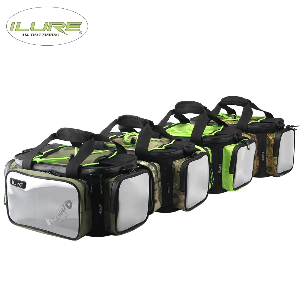 

Ilure Large fishing Bags Multifunctional Boat Bags waterproof Sports Fishing Tackle Tool Bag Backpack 40cm*20cm*20cm 4 Colors