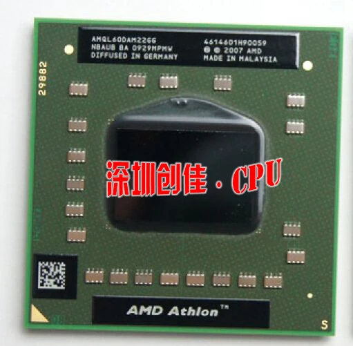 Оригинальный процессор AMD athline 64 X2 QL60 1 9 ГГц двухъядерный AMQL60 разъем для