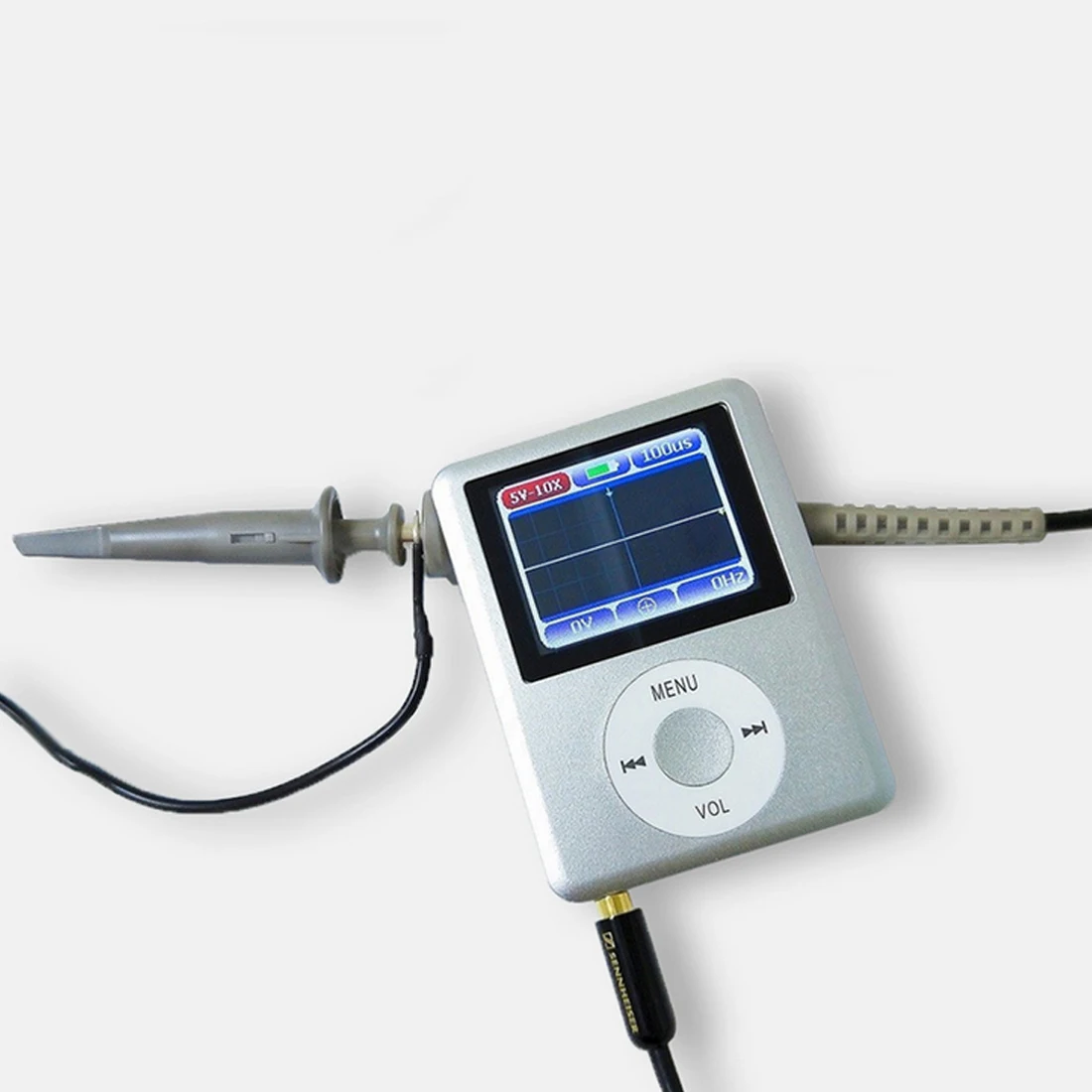 

1pcs Handheld Mini Pocket Portable Ultra-small Digital Oscilloscope 20M Bandwidth 100M Sampling Rate