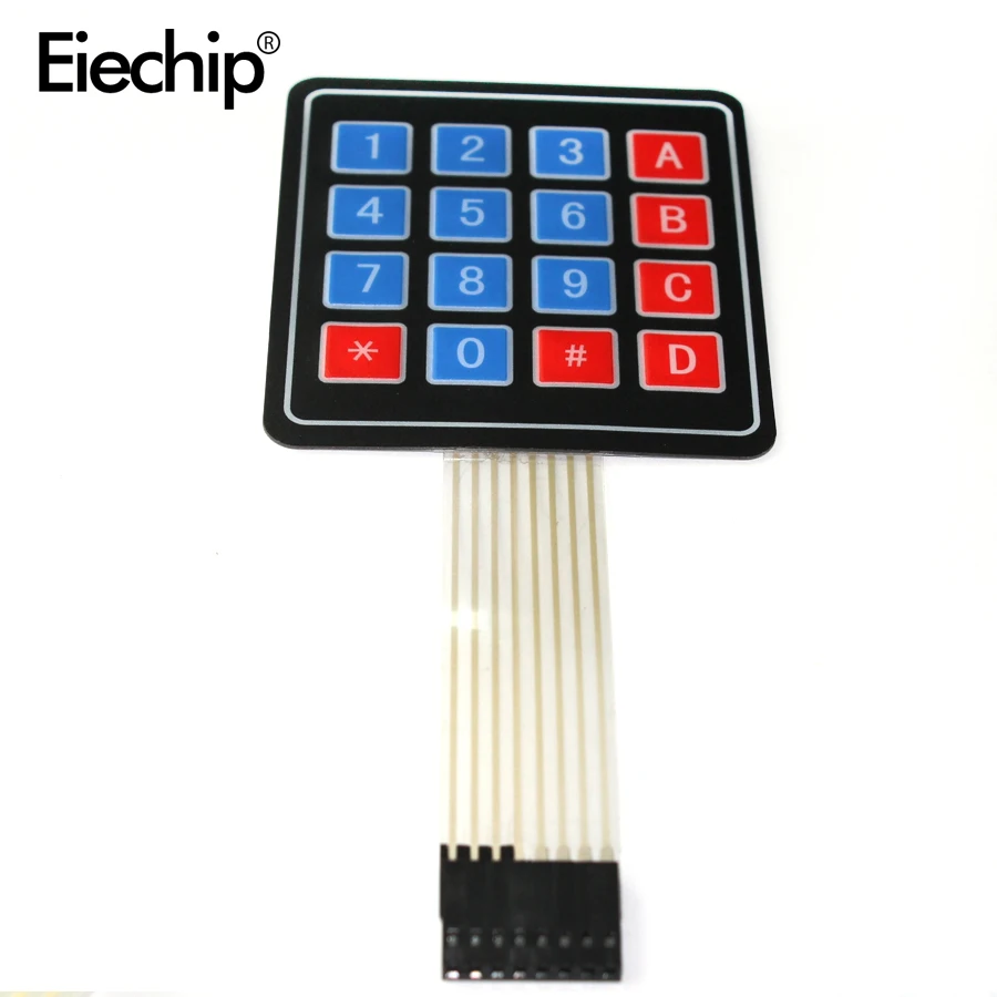 

1pcs/lot Smart Electronics 4*4 4x4 Matrix Array Keyboard 16 Key Membrane Switch Keypad For arduino DIY Starter Kit