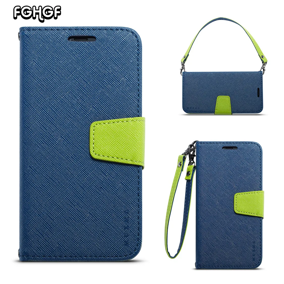 

FGHGF Cover For Xiaomi mi 8 6 Case For Xiaomi mi Max 3 2 Mix 2S Cover For Xiomi Xiaomi 6X 5X A1 A2 Flip Dual Colors Wallet Case