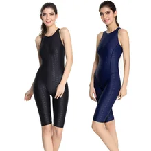 BaNFeI, профессиональный женский купальник,, сексуальный цельный купальник, Длинные плавки, для плавания, для бассейна, тренировочный костюм, для девочек, штаны до колена