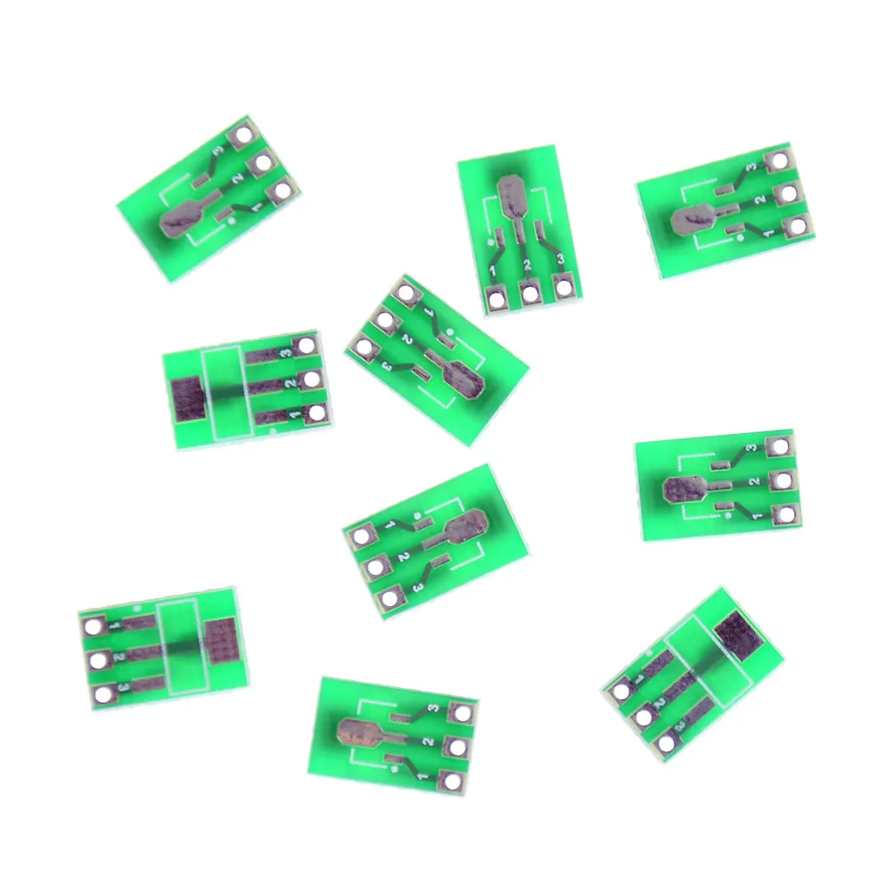 

10pcs DIY Double-Side Converter SMD SOT223 to DIP SIP3 Adapter PCB Board