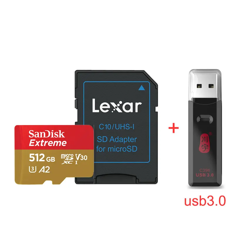 SANDISK карта памяти micro SD 32 ГБ 512 400 256 64 128 ГБ|Карты памяти| |