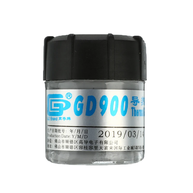 

1pcs GD900 Paste Thermal Grease Thermocouple Heatsink mx-2 for CPU Processor Chip Heatsink Grease Paste High Performance 30g