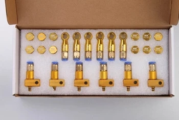 

Free shipping!common rail injector diesel oil return connector sets, common rail injector return oil collector