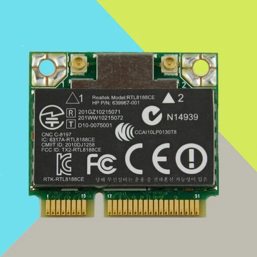 for HP G4 Series 1125DX Laptop Wireless WiFi Card W/ Screw P/N 640926