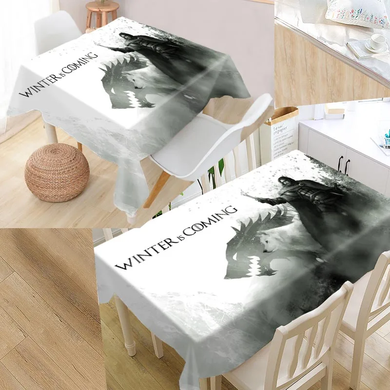 High Quality Custom Game Of Thrones Tablecloth Rectangular