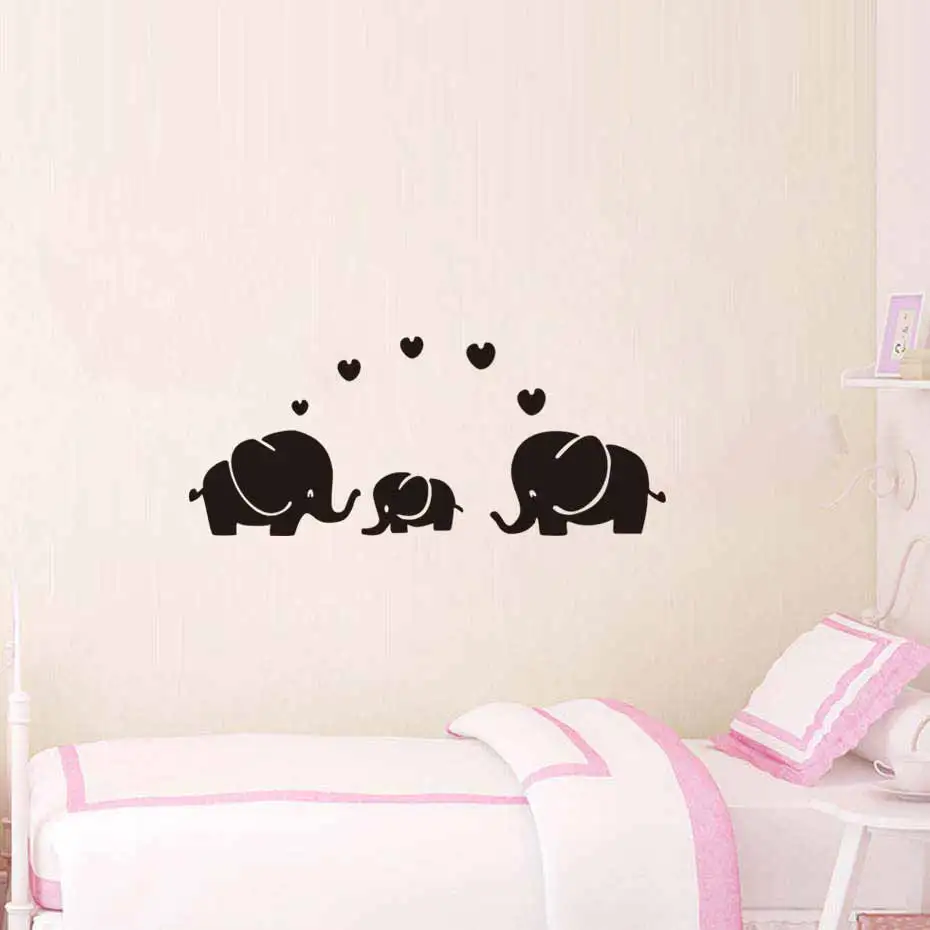 Us 1 92 26 Off Diy Color Elephant Family Wall Sticker For Kid Bedroom Art Decal Nursery Room Removable Wallpaper Home Decor Vinyl Self Adhesive In Us 1 92 26 Off Diy Color Elephant Family Wall Sticker For Kid Bedroom Art Decal Nursery Room Removable Wallpaper Home Decor Vinyl Self Adhesive In