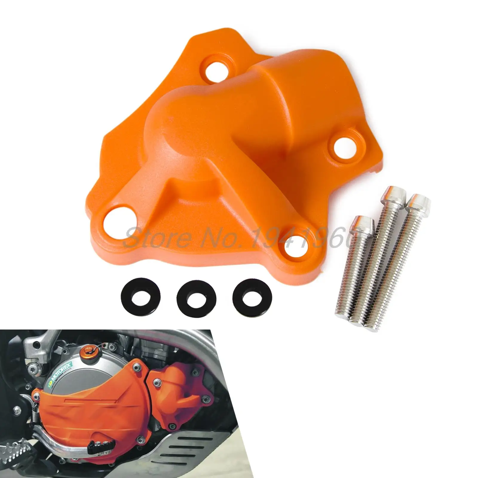 Water Pump Cover Protector Fits for KTM 250 350 SX F EXC F XC F XCF W