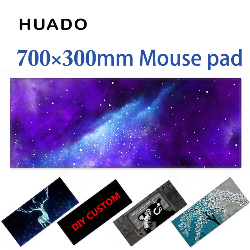 

700*300mm Rubber Mouse Pad Gaming mouse mat DIY custom mousepad desktop mat for cs go/warface/steelseries