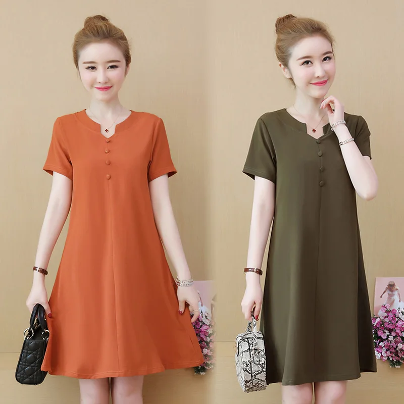 

womens woman ladies summer big plus size L-5XL XXL XXXL 3XL XXXXL 4XL 5XL slim Casual loose blouses blusas beach dress for women