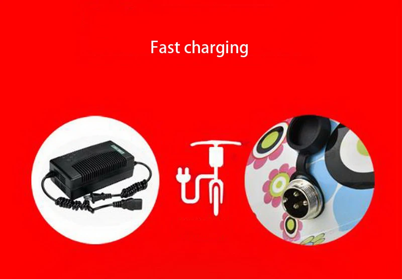 Top 261005/Adult mini folding electric scooter / ladies battery car / two wheel scooter/Anti-skid handle/Mini electric car / 17