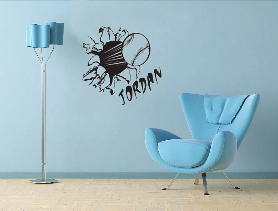 ... wall decals interior design; por softball decorations softball decorations lots ...