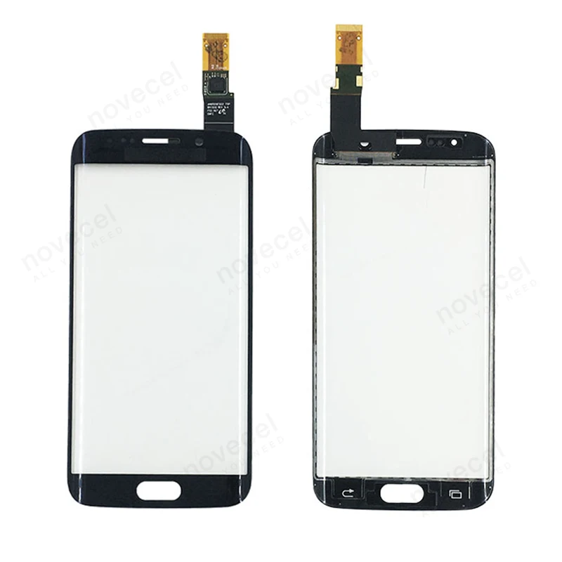 Цена G925 сенсорный экран дигитайзер для samsung Galaxy S6 Edge G9250 G925F сенсорный сенсор стеклянная панель Замена Ремонт Часть