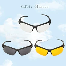 Трехцветные защитные очки, прозрачные защитные и рабочие защитные очки, очки для защиты от ветра и пыли, противотуманные медицинские очки