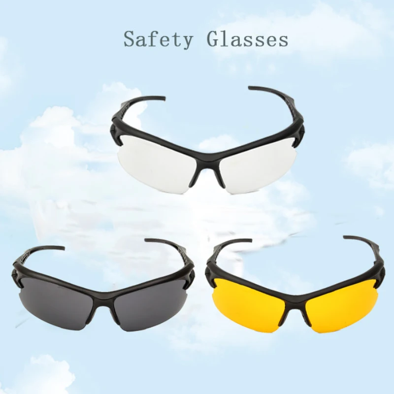

Three Color Safety Glasses Transparent Protective And Work Safety Glasses Wind And Dust Goggles Anti-Fog Medical