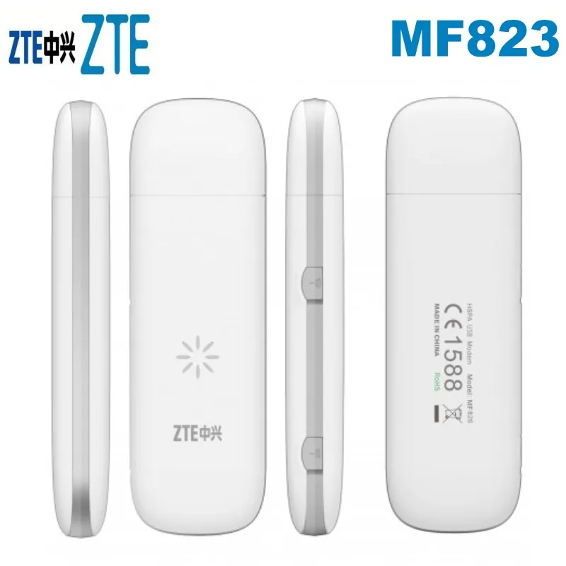 Открыл zte MF823 4G LTE usb-флеш модем FDD 800/900/1800/2600 МГц PK MF831 MF833