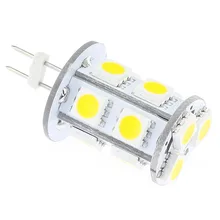 Светодиодный g4 лампа диммируемая 13 светодиодный 5050SMD G4 лампы 12V 2,5 W лодки корабли автомобилей тележки 20 шт./лот