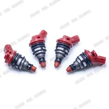 Alta Impedância 4 X 650CC Injetores de Combustível De Alimentação Lateral PARA SUBARU 1993-2007 Subaru Impreza WRX STI EJ20 EJ25 ALIMENTAÇÃO LATERAL transporte Rápido