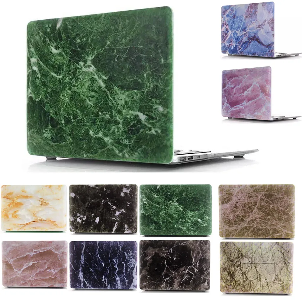 Marble Texture Hard cover Case For apple Macbook Air 11 13 Pro 13 15 Retina Matte Marbling case for laptop