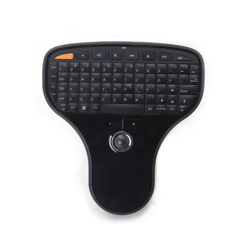 

2017 new 2.4G mini wireless handheld mouse keyboard one set multimedia remote control N5901A for PC
