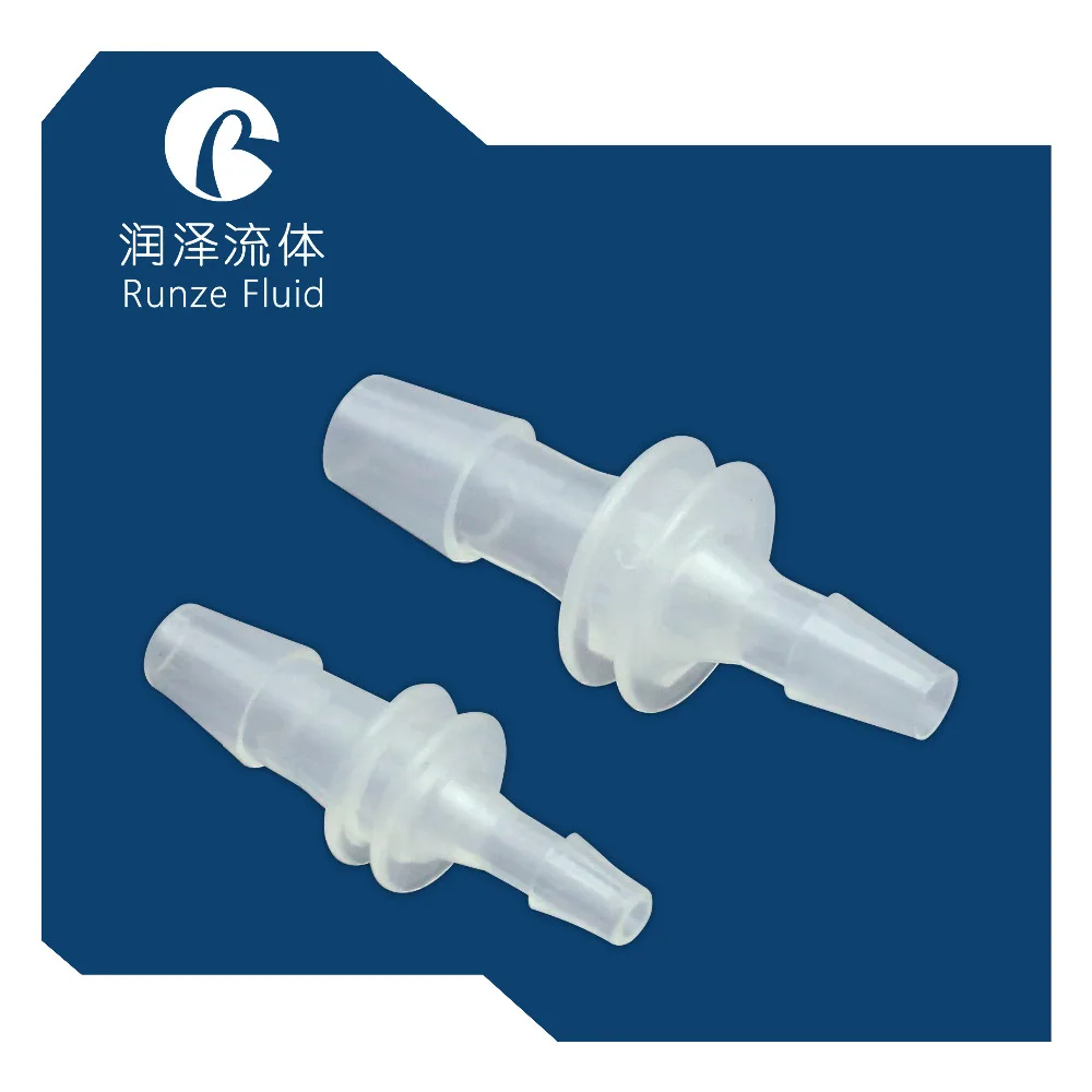 

PP reducing straight tube connector flexible hose adapter