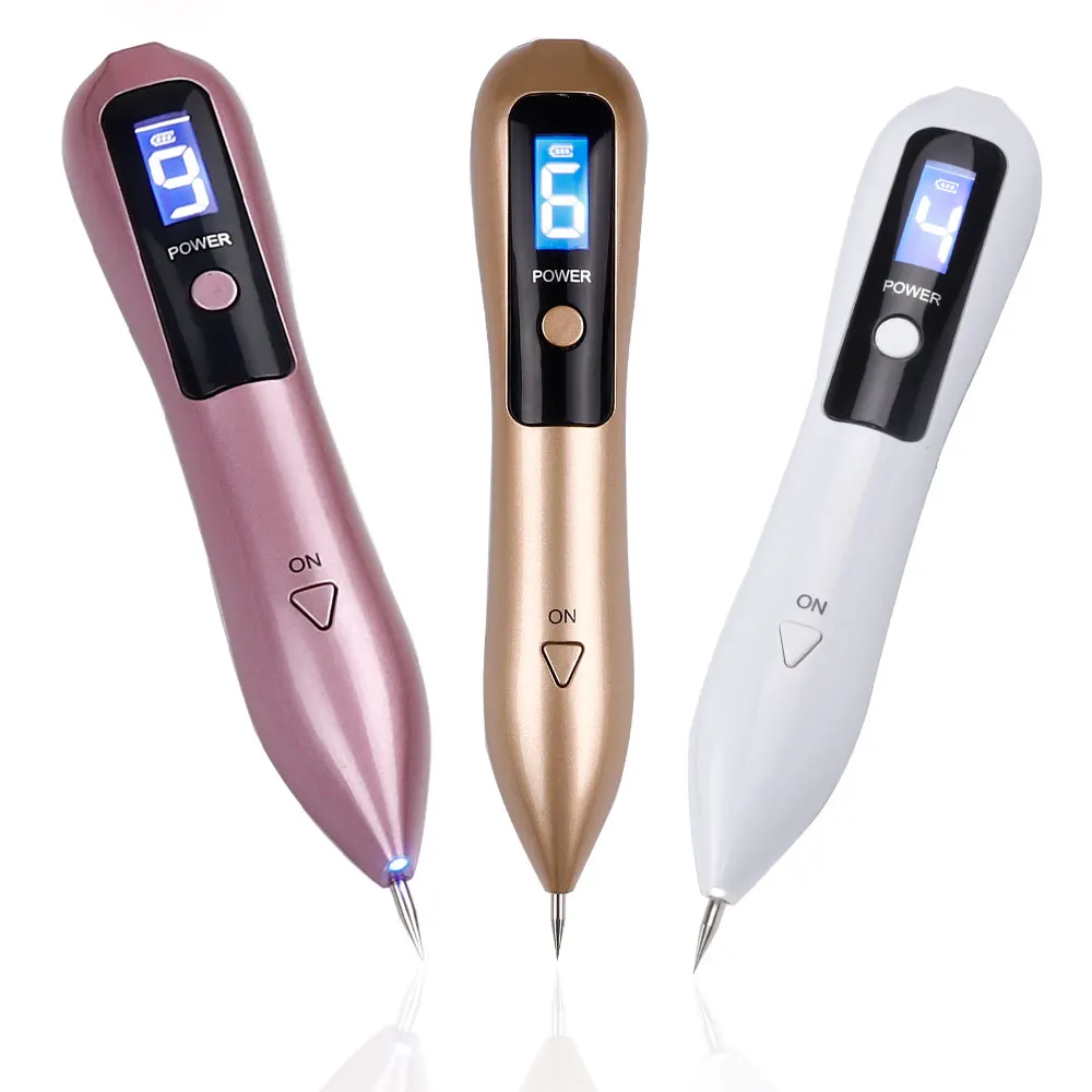 Removedor de Manchas Cuidados com a Pele Verruga da Pele Ferramenta de Remoção da Tatuagem Cuidados com a Beleza Mais Novo Laser Plasma Caneta Mole Remoção Escuras Lcd Ponto Tag Mod. 1263234 7 removedor de manchas escuras lcd cuidados com