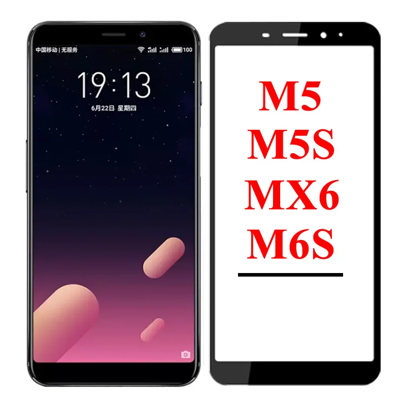 Защитный Стекло на Meizu M5s Мэйси M6s закаленное Mezu M5 Экран дисплея протектор Meizy Mx6 M6 S