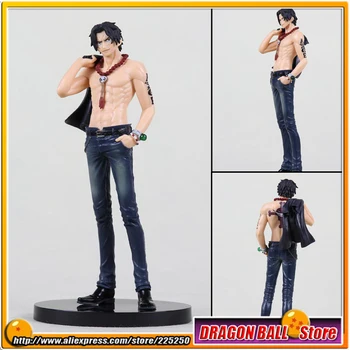 

Japan Anime "One Piece" Original BANPRESTO JEANS FREAK Collection Figure Vol.12 - Portgas.D.Ace (Blue Jeans Ver.)