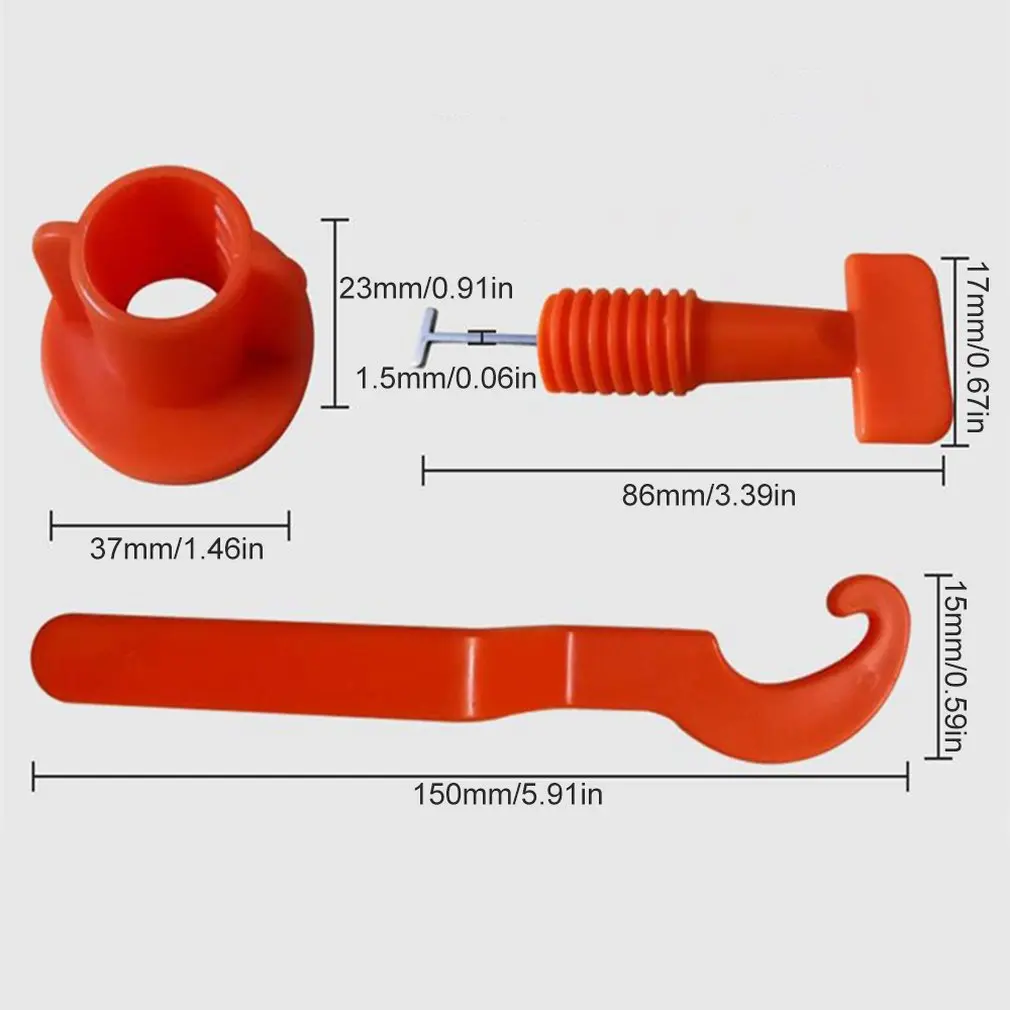 

Ceramic Positioning 50Pcs Tile T Leveler Systems T Leveler System Paving Tile Correction Equalizer Hand Tools