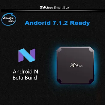 

X96 mini TV BOX Android 7.1 TV BOX Amlogic S905W 1GB 8GB 2.4G Wireless WIFI media box Set-Top Box