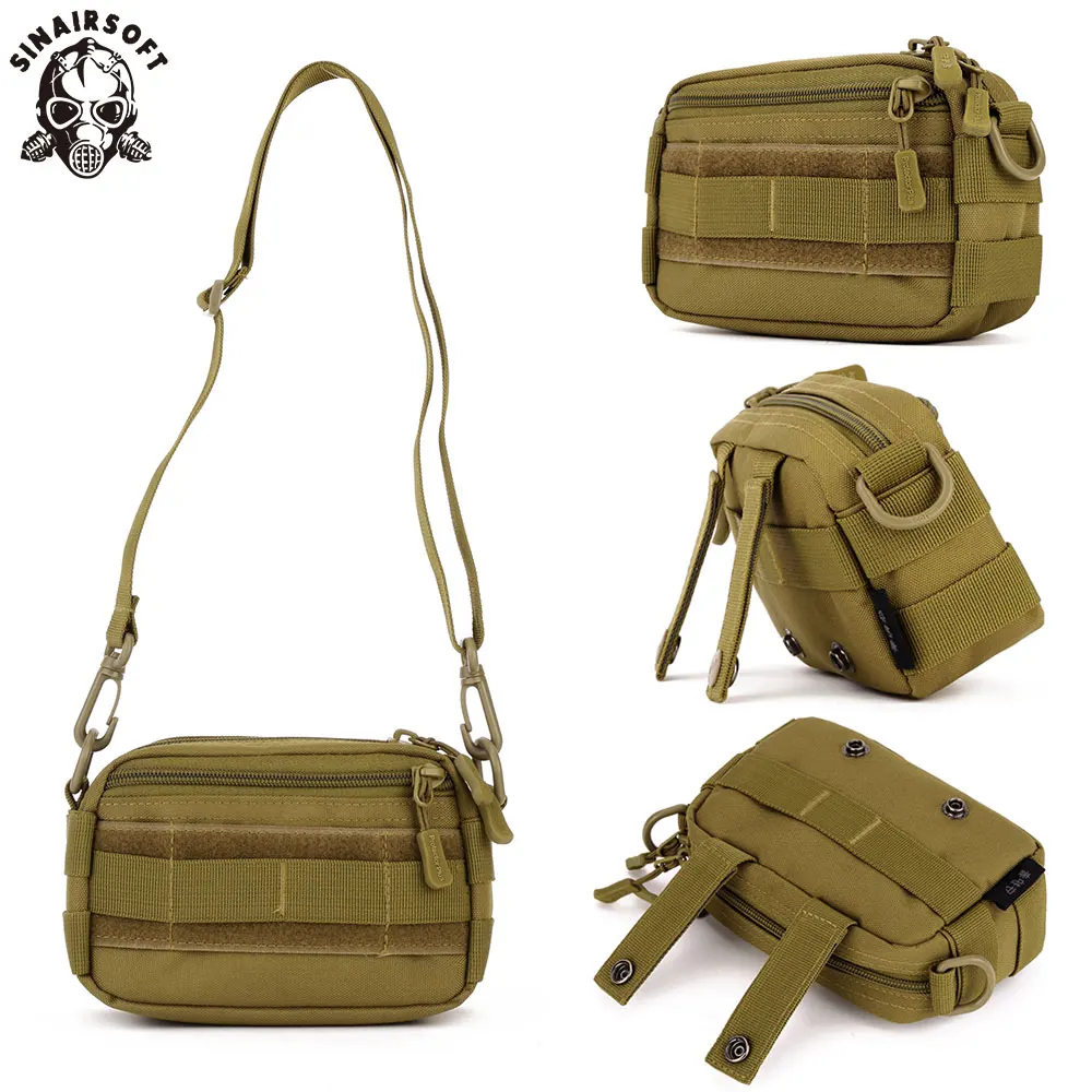 SINAIRSOFT Военная Тактическая штурмовая сумка армейская облегченная модульная
