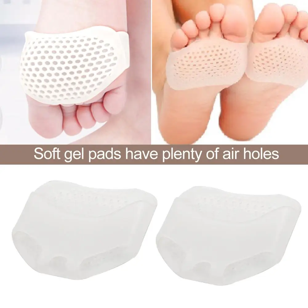 

Metatarsal Pads Ball Of Foot Cushions Set Breathable Non-slip Silicone Foot Pads Pain Relief Bunion Forefoot Cushioning Relief