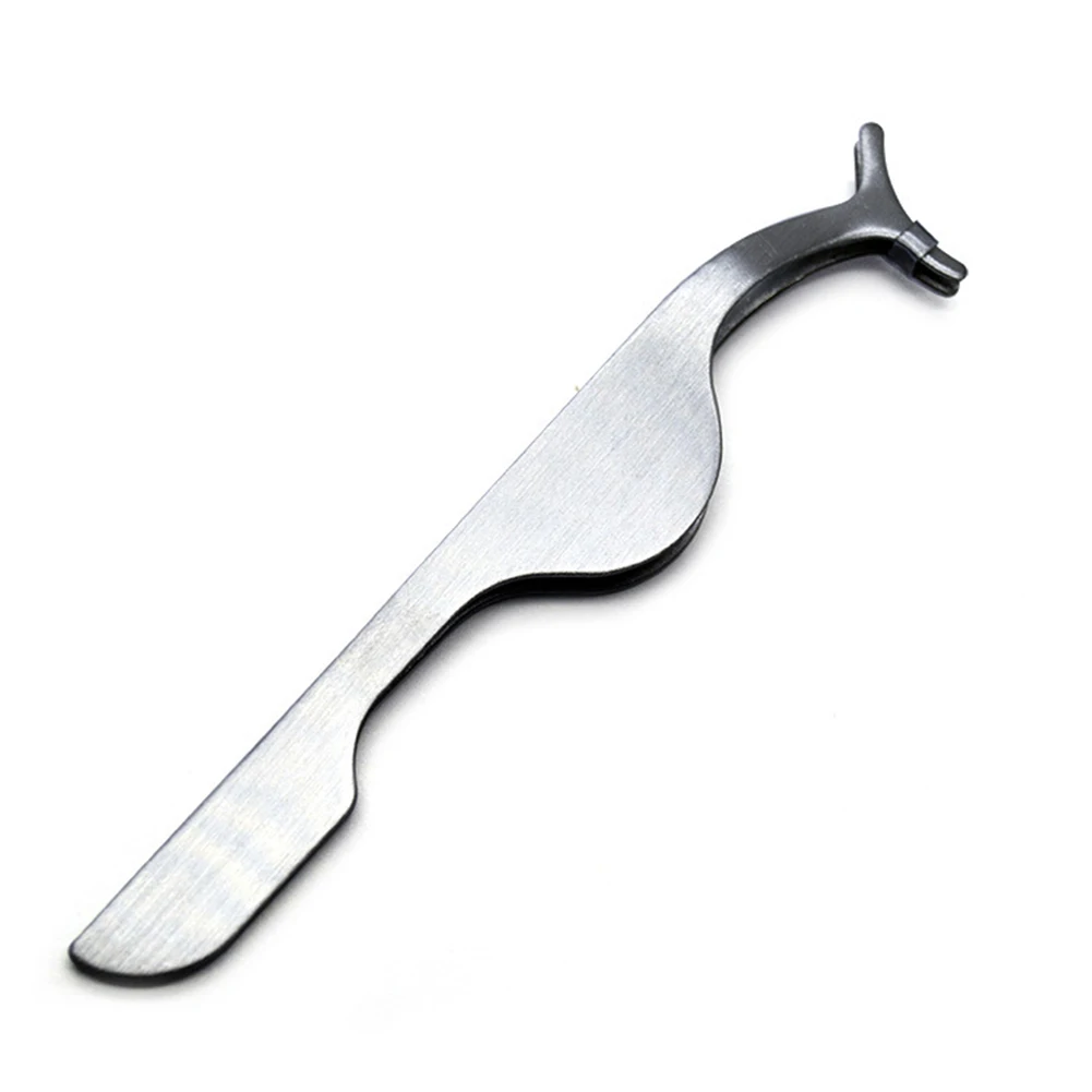 

1pc New Eyelash Extension Nipper Anti Acid Steel Tweezers Removal Acne Blackhead Tweezers Curved Straight Nail Tools