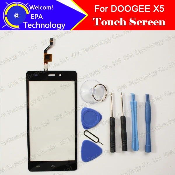 5.5 inch Doogee X5 Touch Screen Glass 100% Guarantee Original New Panel For Cell Phone | Мобильные телефоны и аксессуары