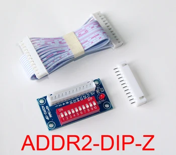 

wholesale 1 pcs ADDR2-DIP-Z Expansion Line connect to DMX512 controller DMX-Relays led Decoder for RGB led strips lights lamp