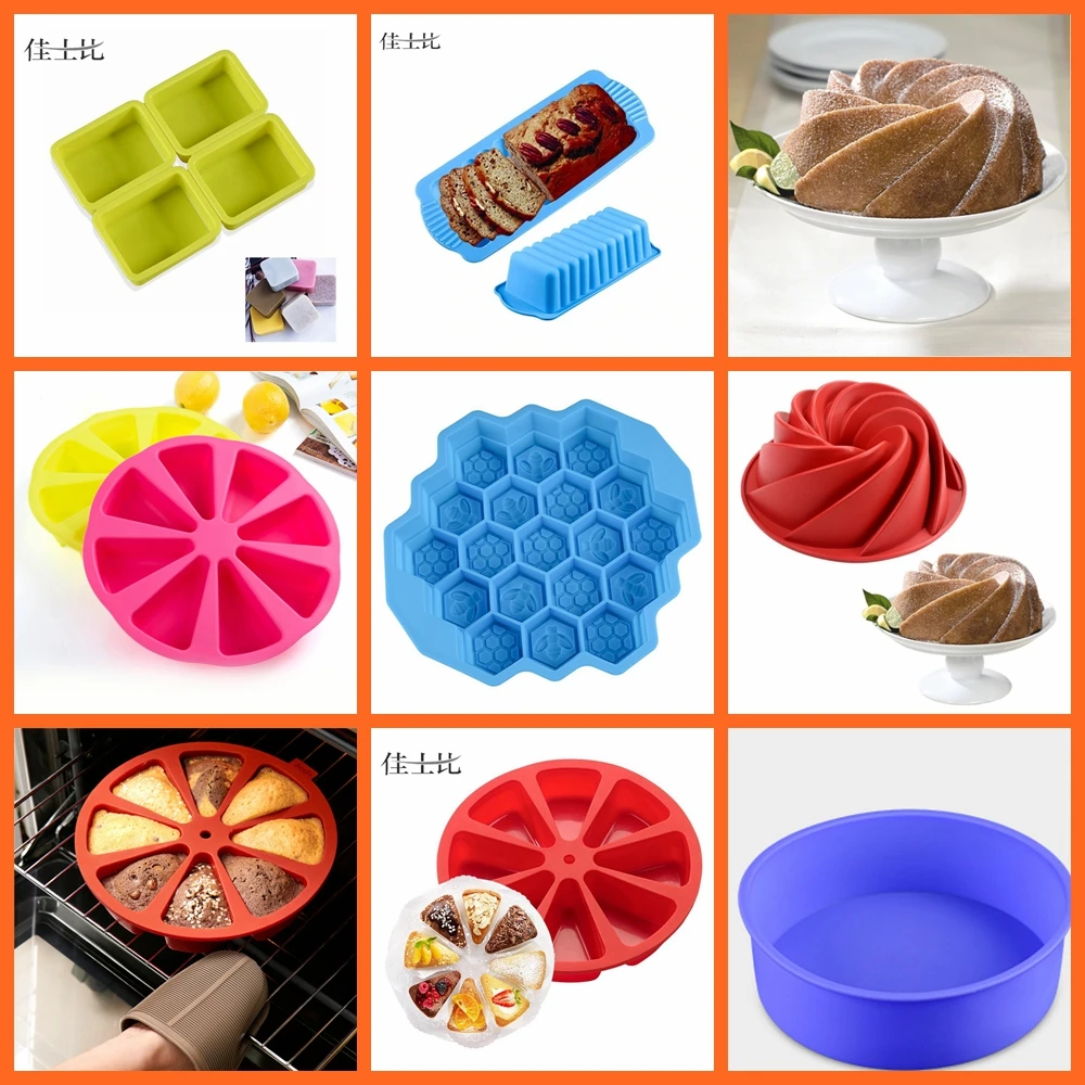 Bread Silicone Forms Bakeware Baking Pastry Mould Cake Shape Silicone