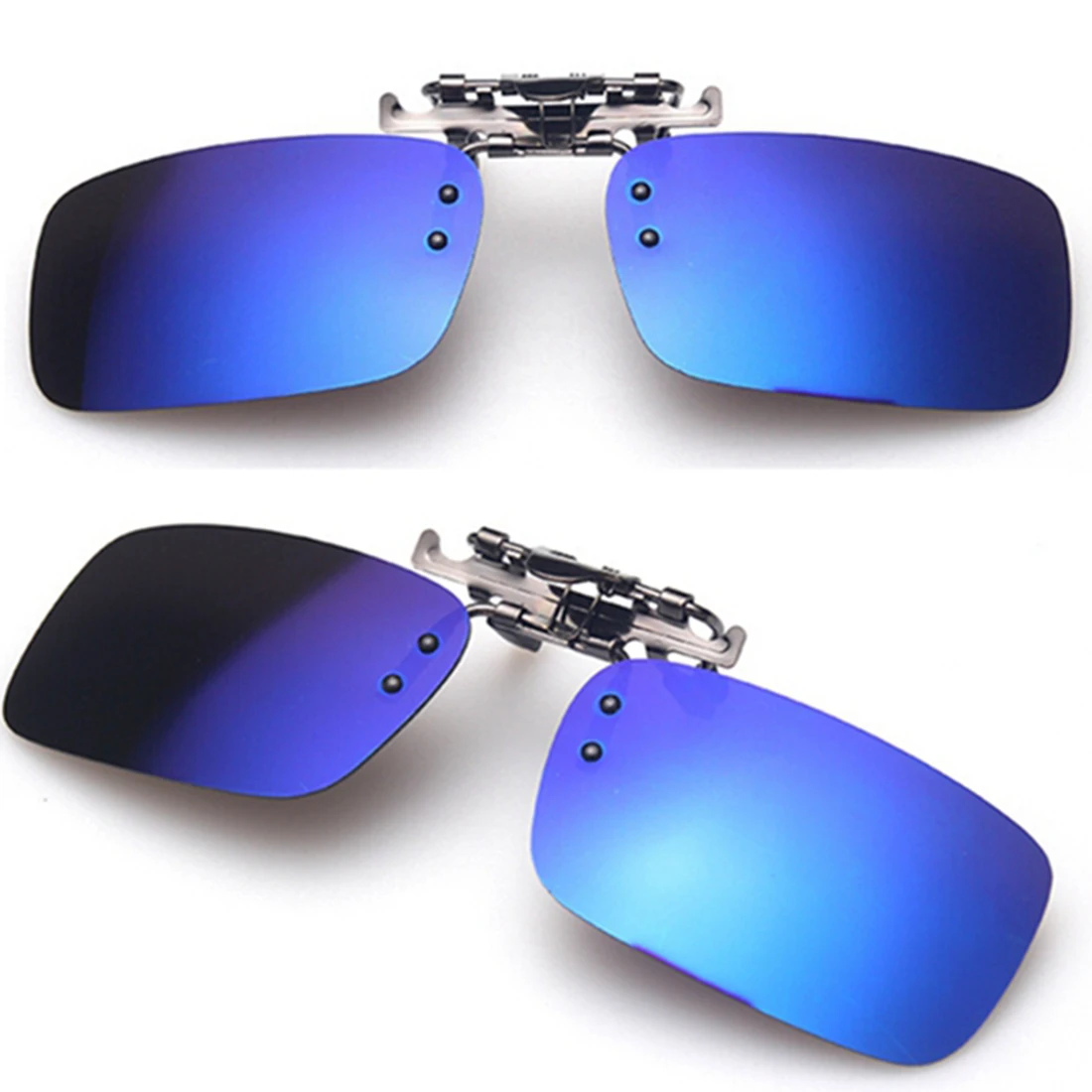 Поляризованные солнцезащитные очки унисекс с клипсой для вождения, ночного видения, рыбалки, линзы, анти-UVA, анти-уфв, для езды на велосипеде, солнцезащитные очки с клипсой
