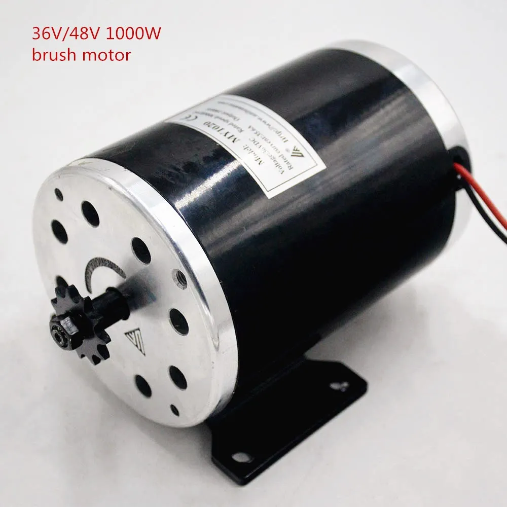 US $37.50 36V 48V 1000W electric bicycle brushed Motor MY1020 for electric bikeTricycleScooter Engine DIY Modifications