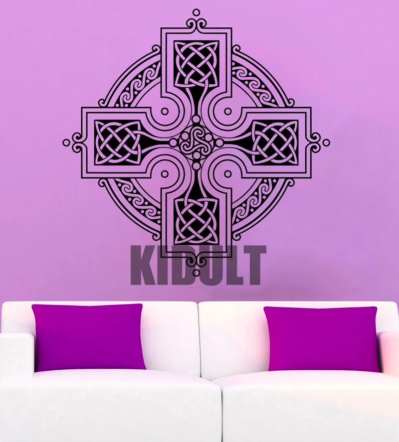 Cross Creative Wall Decals Vinyl Wall Stickers Personalized Pattern